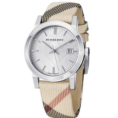 burberry women watch silver|clearance burberry watches.